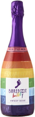 Barefoot Bubbly Pride Sweet Rose Wine - 750 ML - Image 3