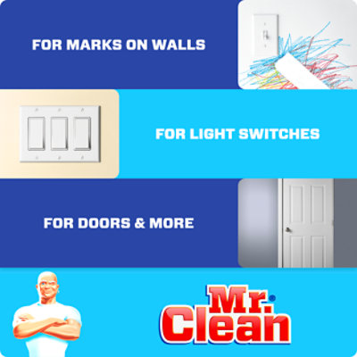 Mr. Clean Magic Eraser Original Cleaning Pads with Durafoam - 6 Count - Image 2