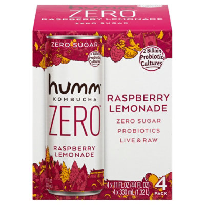 Humm Raspberry Lemonade Kombucha - 4-11 Fl. Oz. - Image 3