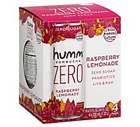 Humm Raspberry Lemonade Kombucha - 4-11 Fl. Oz.