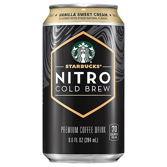 Starbucks Nitro Cold Brew Vanilla - 9.6 FZ