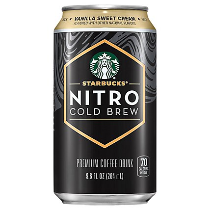 Starbucks Nitro Cold Brew Vanilla - 9.6 FZ - Image 1