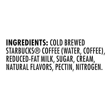 Starbucks Nitro Cold Brew Vanilla - 9.6 FZ - Image 5