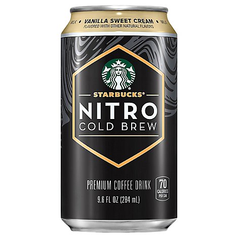 Starbucks Nitro Cold Brew Vanilla - 9.6 FZ