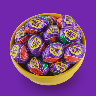Cadbury Creme Egg Milk Chocolate And Fondant Easter Candy Box 4 Count - 1.2 Oz - Image 4
