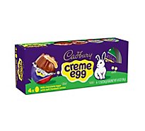 Cadbury Crème Egg Milk Chocolate Eggs - 4-1.2 Oz