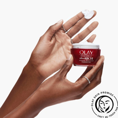 Olay Regenerist Ultra Rich Fragrance Free Face Moisturizer - 1.7 Oz - Image 4