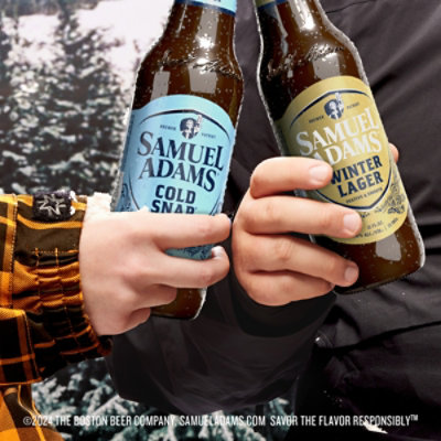 Samuel Adams Winter White Ale Seasonal Beer Bottle - 12 Fl. Oz. - Image 4