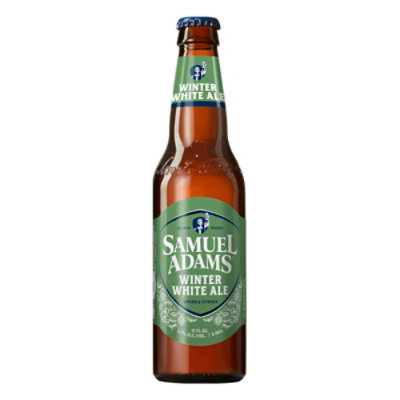 Samuel Adams Winter White Ale Seasonal Beer Bottle - 12 Fl. Oz. - Image 1