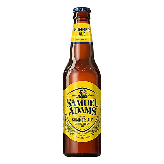 Samuel Adams Summer Ale Seasonal Beer Bottle - 12 Fl. Oz.