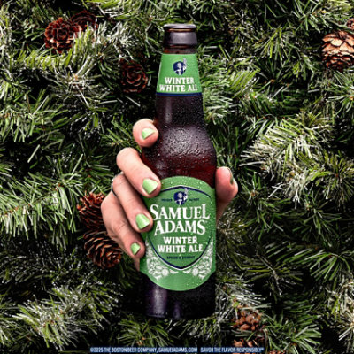 Samuel Adams Winter White Ale Seasonal Beer Bottle - 12 Fl. Oz. - Image 7