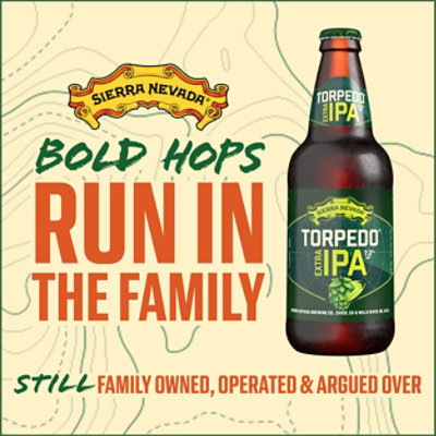 Sierra Nevada Torpedo Extra IPA Craft Beer In Bottle - 12 Oz - Image 2