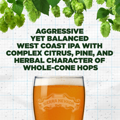 Sierra Nevada Torpedo Extra IPA Craft Beer In Bottle - 12 Oz - Image 5