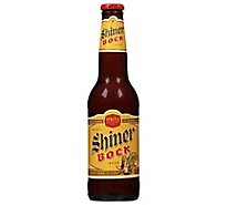 Shiner Bock Beer Bottles - 6-12 FZ