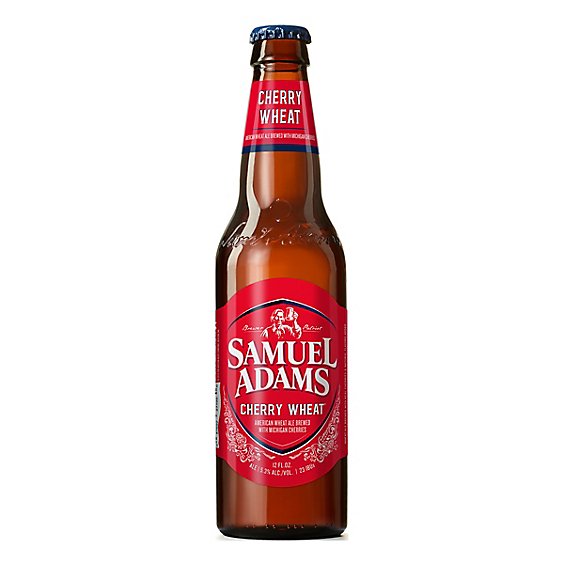 Samuel Adams Cherry Wheat Ale Beer Bottles - 6-12 FZ