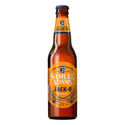 Samuel Adams Jack-O Pumpkin Ale Seasonal Beer Bottle - 12 Fl. Oz. - Image 1