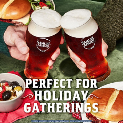 Samuel Adams Winter Lager Seasonal Beer Bottle - 12 Fl. Oz. - Image 5