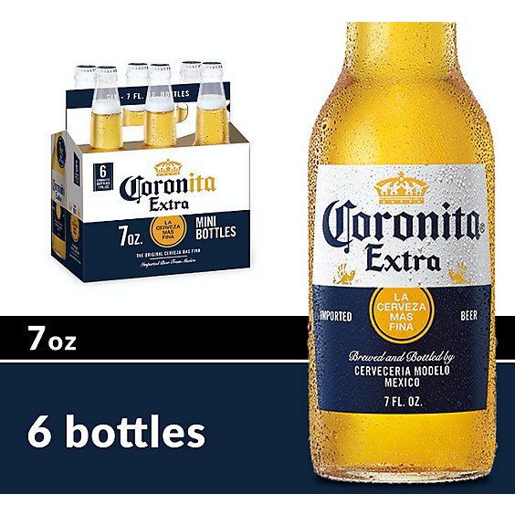 Coronita Extra Beer Bottles - 6-7 Fl. Oz.