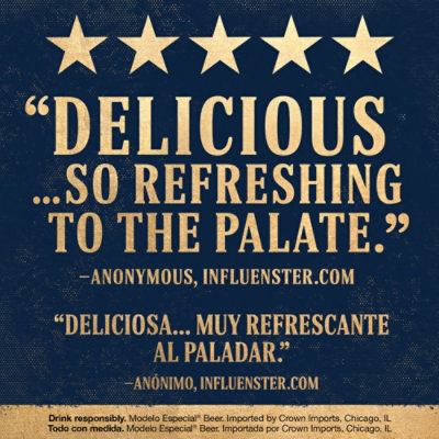 Modelo Especial Mexican Lager Beer Bottle 4.4% ABV - 12 Fl. Oz. - Image 5