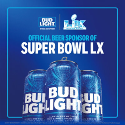 Bud Light American Lager Beer Aluminum Bottle - 16 Fl. Oz. - Image 2
