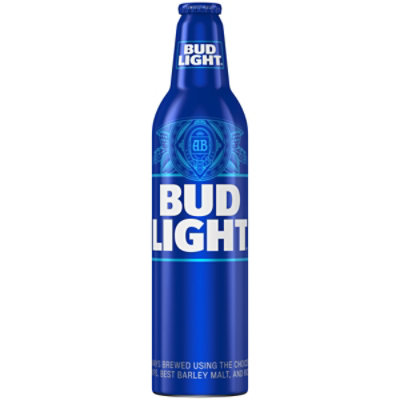 Bud Light Beer Aluminum Bottle - 16 Fl. Oz.