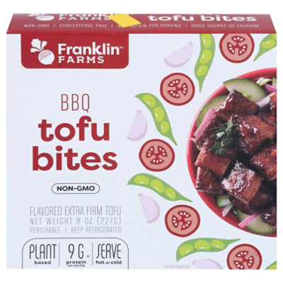 Franklin Farms Bites Tofu Bbq - 8 OZ