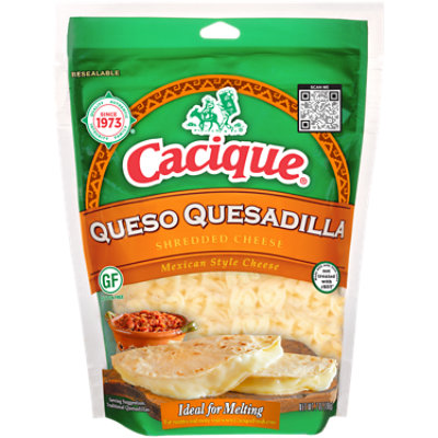 Cacique Queso Quesadilla Mexican-Style Cheese Shredded - 7 oz - Image 1