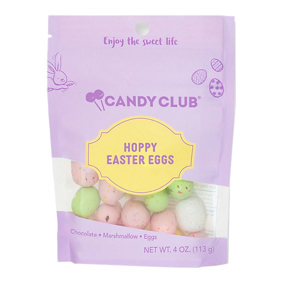 Candy Club Hoppy Eggs - 4 OZ