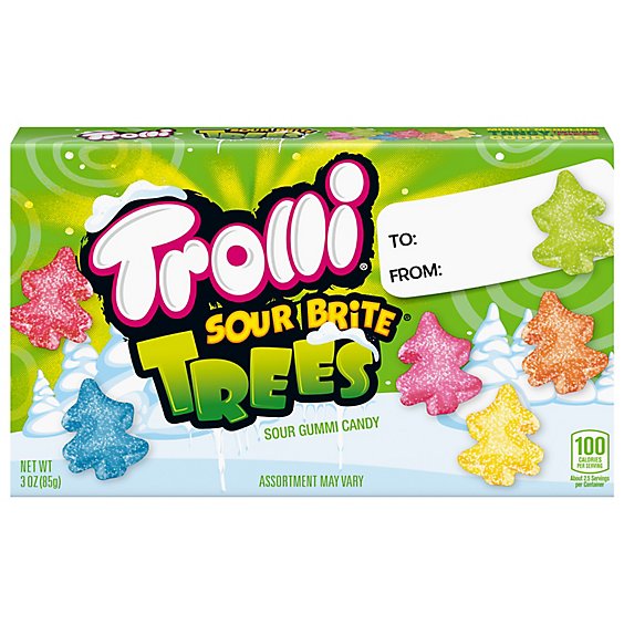 Trolli Sour Brite Trees Theater Box - 3 OZ