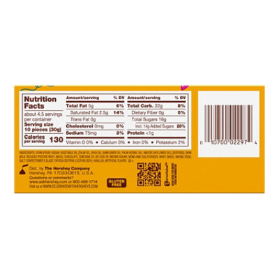 MILK DUDS Chocolate Caramel Christmas Candy Box - 5 Oz - Image 2