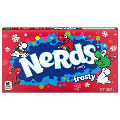 NERDS Frosty Holiday Green and Red Candies Theater Box - 5 Oz - Image 4