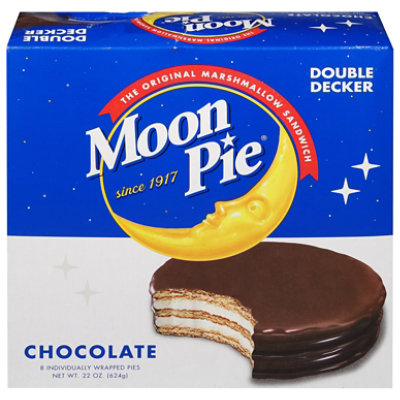 Moon Pie Double Decker Chocolate - 8 Count - Image 3