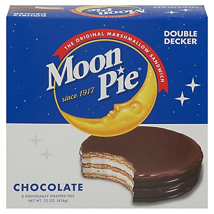 Moon Pie Double Decker Chocolate - 8 Count - Image 2