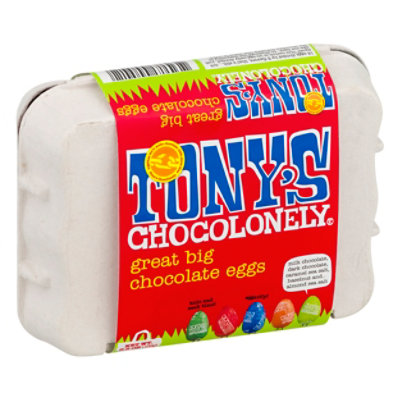 Tonys Choc Easter Eggs Carton - 6 OZ