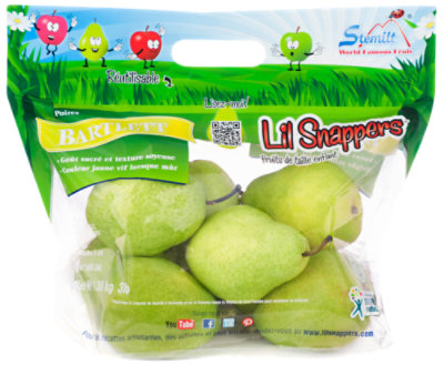 Pears Bartlett Prepacked - 3 LB - Image 1