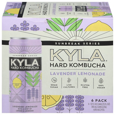 Kyla Hard Sunbreak Lavender Lemonade In Cans - 6-12 Fl. Oz.