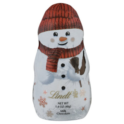 Lindt Holiday Snowman Milk Chocolate Candy - 1.4 Oz - Image 1