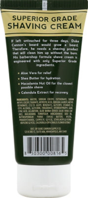 Duke Cannon Shave Crm Super Trvl - 2 FZ - Image 5