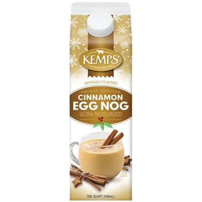 Kemps Cinnamon Egg Nog - 32 Fl. Oz. - Image 2