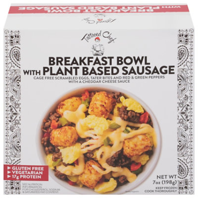 Tattooed Chef Breakfast Bowl Sausage - 7 OZ