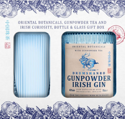 Drumshanbo Gunpowder Gin W/ Glass Vap - 750 ML - Image 1