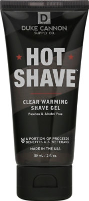 Duke Cannon Hot Shave Gel Trvl - 2 FZ - Image 2