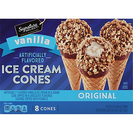 Signature Select Ice Cream Cones Vanilla Original - 8 CT - Image 6