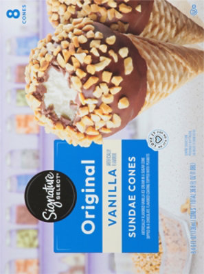 Signature SELECT Ice Cream Cones Vanilla Original - 8 CT - Image 6