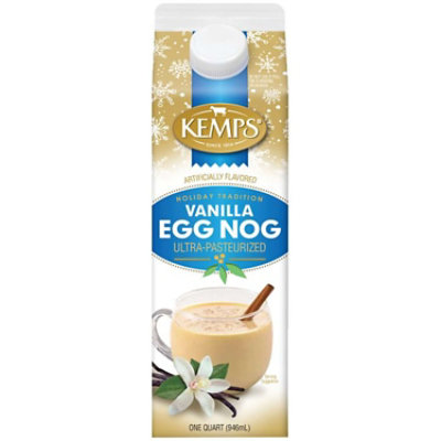 Kemps Vanilla Egg Nog - 32 Fl. Oz. - Image 2