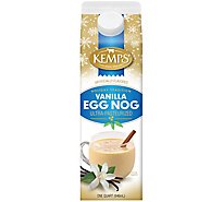 Kemps Egg Nog Vanilla Paqt Spout - 1 QT