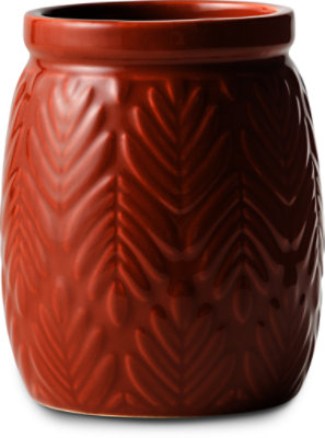 Debi Lilly Fall Embossed Leaf Mason Jar Small JewelOsco