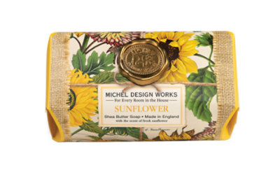 Michel Sunflower Large Soap Bar - Each - Image 1