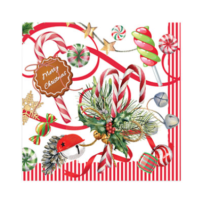 Michel Peppermint Cocktail Napkins - EA - Image 1