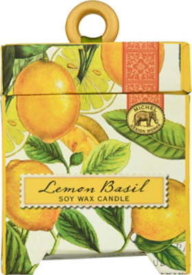 Michel Lemon Basil Candle - EA - Image 2